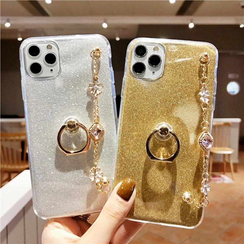 Женский браслет Lanyard чехол для телефона One plus 9 8T Nord N100 N10 8 7T 7 6T 6 5T 5 Pro TPU Girl подарок