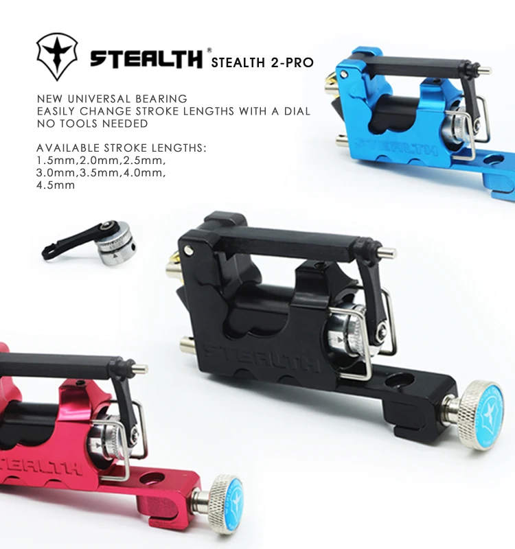 Stealth Gen2 Pro Rotary Tattoo Machine Set With Universal Bearing Tattoo Accesories Aliexpress