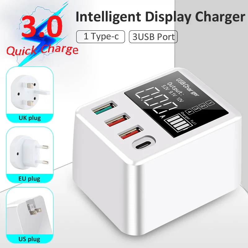 

universal ce rohs 5v/2a fast charge quick qc for samsung for iphone Charger travel usb quick 4.0 charging phone type 3.0 adapter