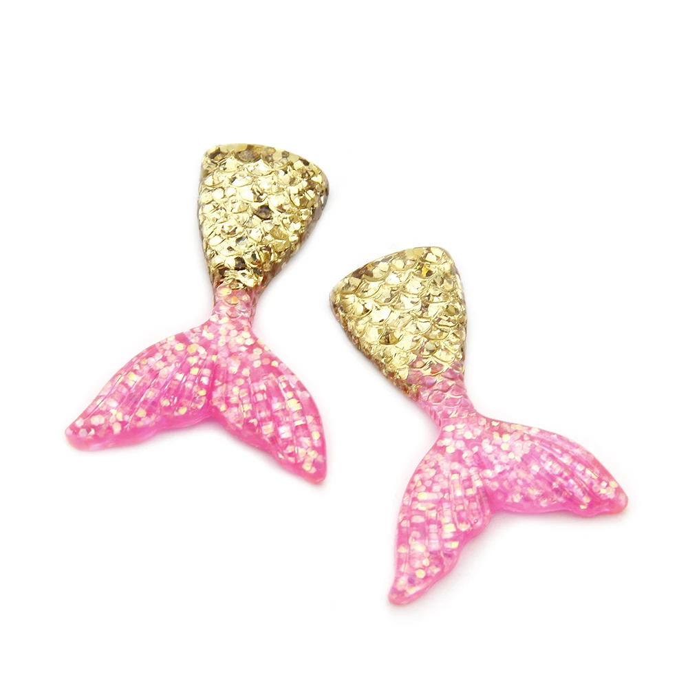 David accessories "Русалка" в виде рыбьей чешуи; хвост смола для художественного оформления ногтей, ручная работа ремесла домашнего декора аксессуары 10 штук, материалы для ручных поделок, 10Yc3790