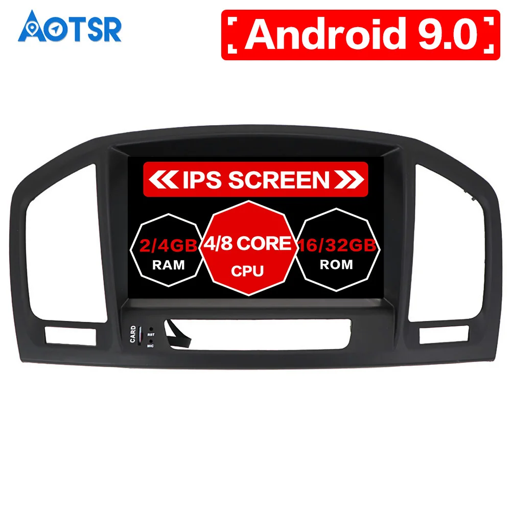 Excellent Android 9 Car DVD Player For Opel Vauxhall Holden Insignia 2008-2013 car radio recorder media player car media player car video 4