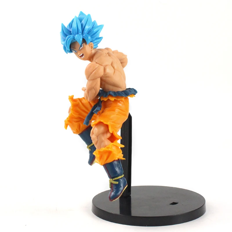 Dragon Ball Super Figures: Son Goku & Vegeta Super Saiyan Blue Hair PVC Toy Figurines (20-21cm) image 4