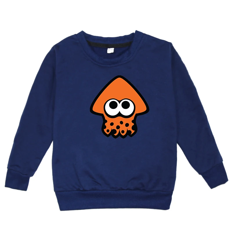 11 Толстовки с капюшоном с принтом игры «Splatoon»; модная повседневная хлопковая Спортивная одежда для малышей; топы; Kawaii; уличная одежда; пуловер - Цвет: 11