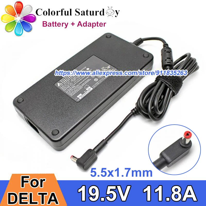 

230W DELTA ADP-180TB F AC Adapter 19.5V 11.8A ADP-230CB B Laptop Charger Power Supply For Acer Gaming Laptop NITRO 5 AN517-41