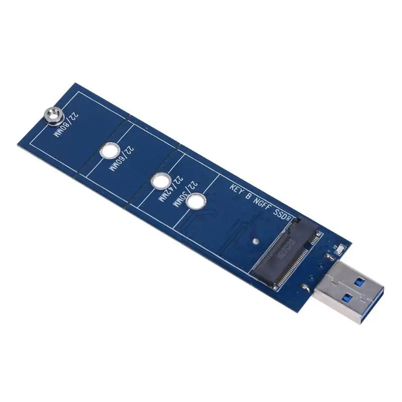 M.2 NGFF SSD для USB3.0 type-A адаптер флэш-жесткий диск внешний корпус