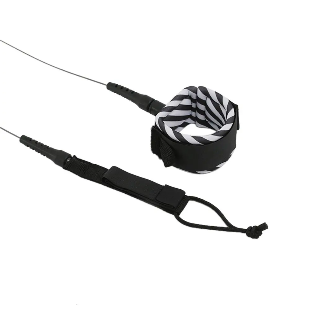 Rainbow Series Surf Safety Rope Ankle Leash Surfboard Coiled Stand up Paddle Board Rope Surfing Cord String Accessory Tool