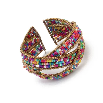 

Bohemia Cluster Multilayer Chain Bracelets Beads Alloy Bangle Wrist For Girl Friend For for Women Best Gift Jewelry Fashion New
