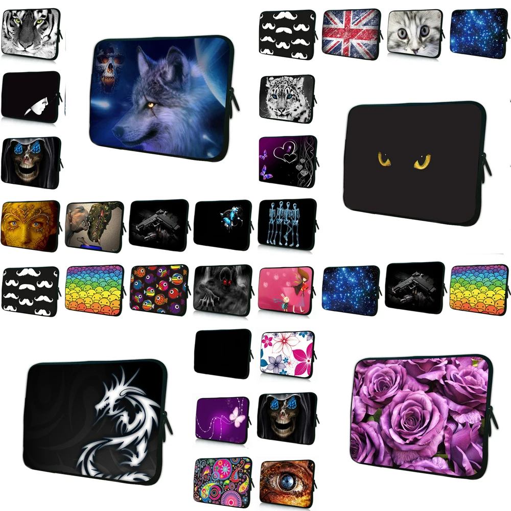 Чехол из поликарбоната, неопреновый противоударный чехол для ноутбука 7, 8, 10, 12, 13, 14, 15 дюймов, сумка-вкладыш для ноутбука 9,7, 10,5, 12,3, 14,1, 15,6, 17,3 дюймов для ASUS, hp