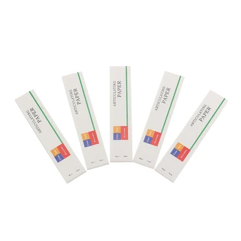 

1 Box Dental Material Articulating Paper RED + BLUE Strips 240 Sheet Whitening Teeth Oral Care Dentist Lab Tool Product