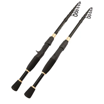 

Hot Selling Ultra-short Telescopic Lure Fishing Rod Carbon Fiber Seawater Freshwater Fishing Rod