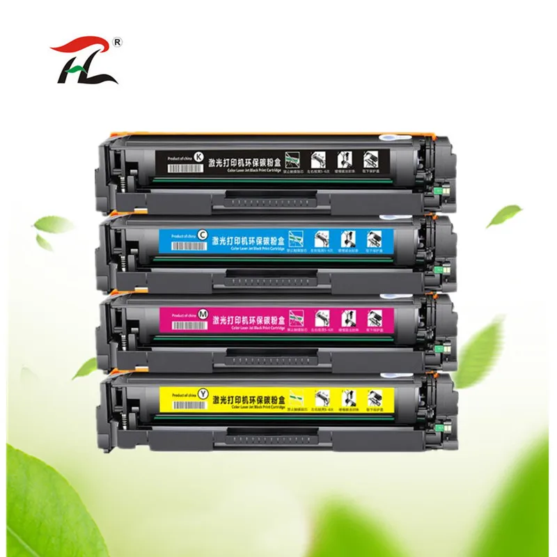 Картридж с тонером LaserJe Pro M254nw M254dw MFP M281fdw M281fdn M280nw совместим принтером hp 203A CF540A 540a |