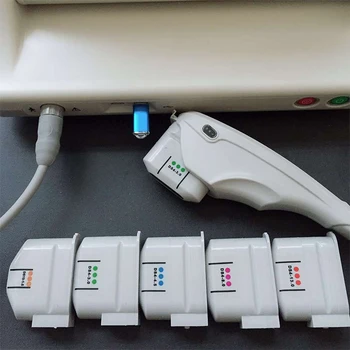 

High Quality For Spa Ultrasounic Face Machine 5000/10000 shots Exchangeable Facial Body Cartridge/Anti Aging HIFU Transducer