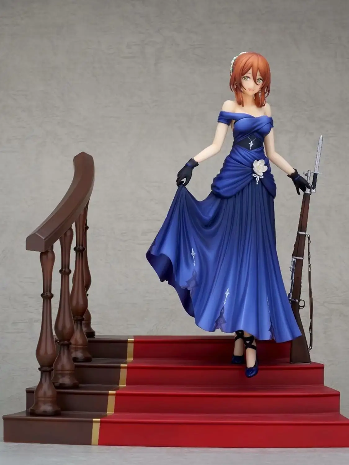

1/6 Scale Anime Beautiful Sexy Girl Figures R18+ Dress Spring Field Ver. PVC 24 cm Action Model Christmas Toy Box