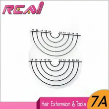 10 шт. для наращивания волос кератиновые инструменты для блондирования Fusion Heat соединитель Disk Shield