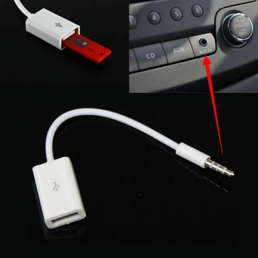 Кабель aux usb для подключения флешки к автомагнитоле - 88 фото
