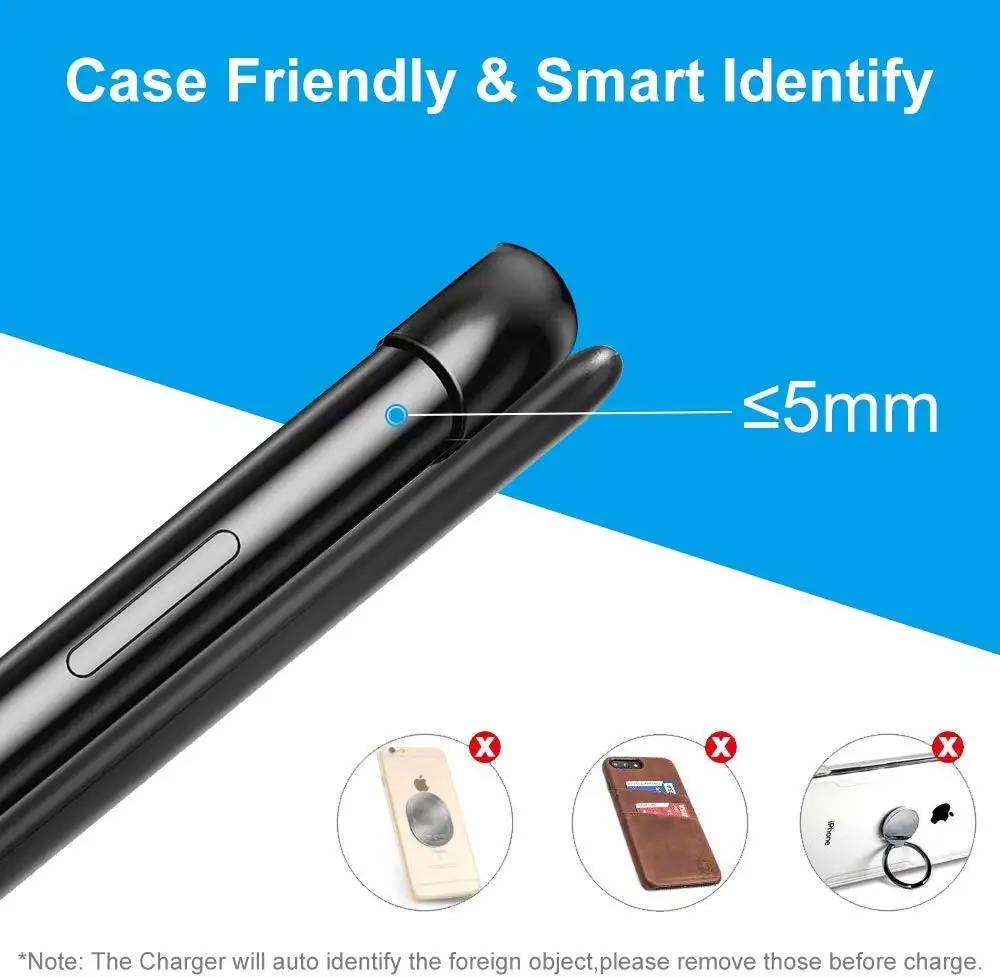 15W Qi Wireless Charger For iPhone 11 X XS Max XR Samsung S10 S9 Note 10 Xiaomi Mi 9 10W Fast Wirel