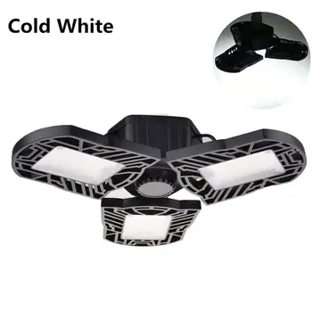 

LED Garage Lights 60W E26 LED Deformable Ceiling Light Shop Lighting Industrial Lamps with 3 Adjustable Panels for Workshop HOT