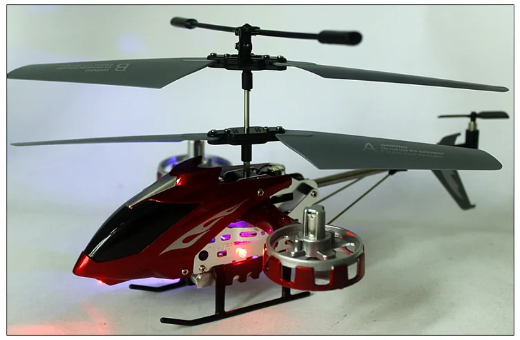 4 CH, инфракрасный металлический боковой fly F103 обновленная версия F103b гироскоп RC Мини вертолет красный и синий
