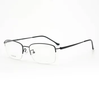 

Simple Semi-rim Computer Men Glasses Mens Spectacle Frame Square lunette de vue Women Eyeglasses Prescription Myopia Eyewear