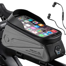 

New Bicycle Bag Front Frame MTB Bike Bag Waterproof Touch Screen Top Tube Phone Bag Holder Cycling Accessories