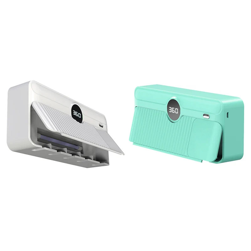 

UV Toothbrush Disinfectant Charge Brush Cleaning Storage Bathroom Toothpaste Dispenser Holder