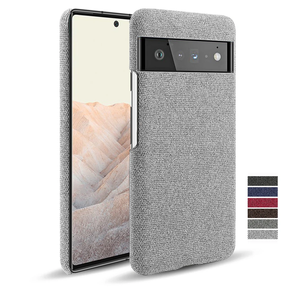 Чехол-накладка для Google Pixel 6 Pro 4A 5G 5A с тканевой текстурой чехол телефона 4 3A 3 2 XL Pixel6