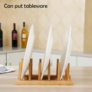 

6/5/3 Layer Bamboo Rack Drainboard Drying Drainer Storage Holder Stand Kitchen Organizer Holder for Dish/Plate/Cup Kitchen Tools