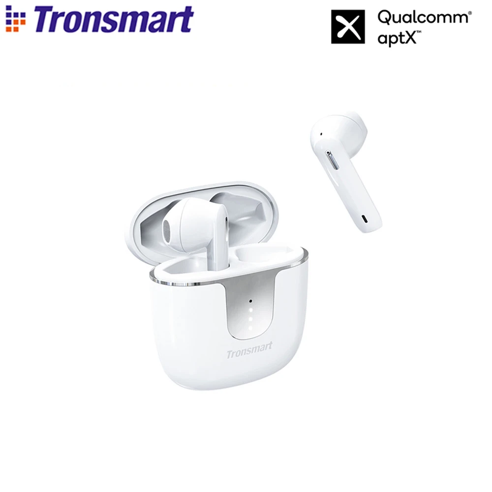 Tronsmart Onyx Ace Wireless Earphones Qualcomm aptX TWS Bluetooth 5.0 In-Ear Earbuds Noise Cancellation with 4 Microphones
