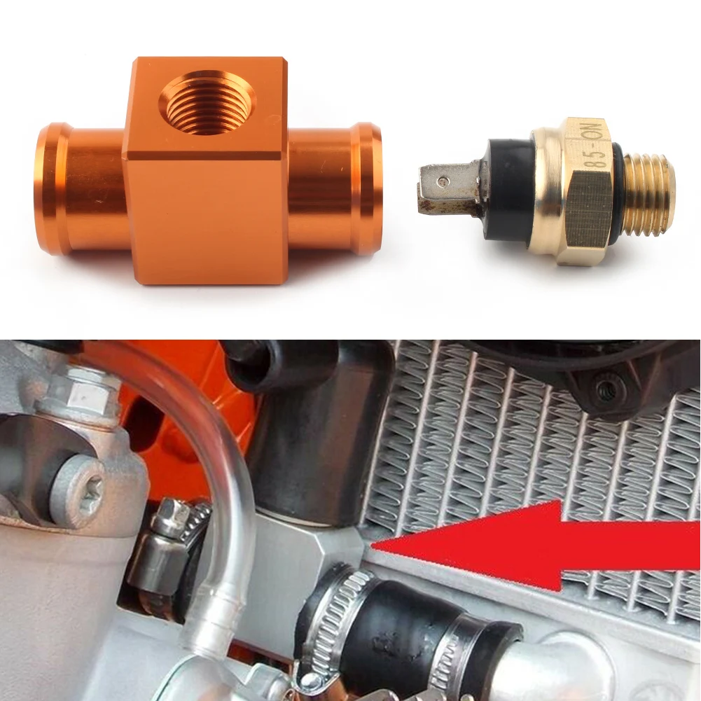 

Вентилятор радиатора для мотоцикла Yamaha Kawasaki Honda 125-530 Exc Excf, 22 мм