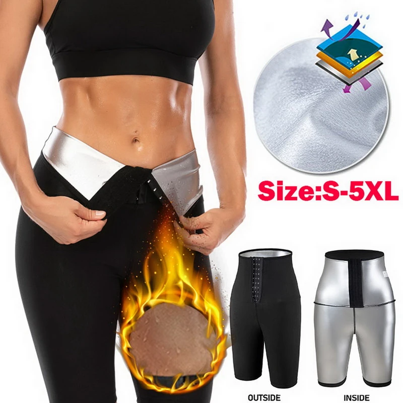 Body Shaper Pants Sauna Shapers Hot Sweat Sauna Effect Slimming Pants Fitness Short Shapewear Workout Gym Leggings Fitness Pant yummie shapewear