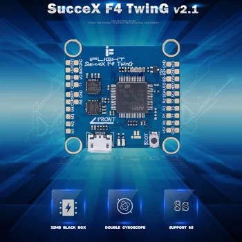

iFlight SucceX F4 V2.1 TwinG Flight Controller(Dual ICM20689) For FPV RC Drone