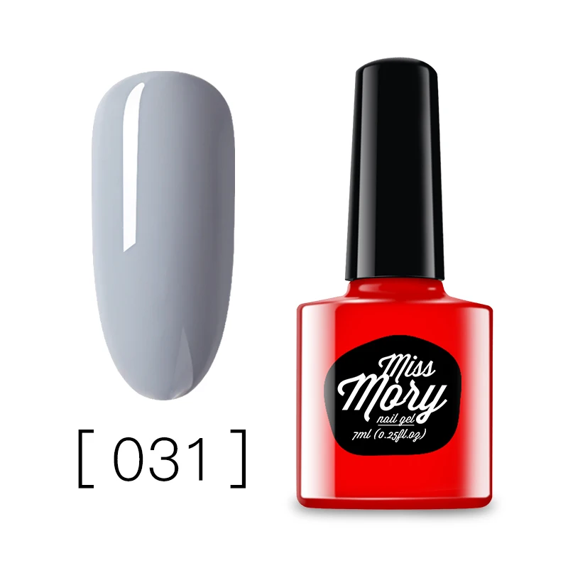 Miss Mory Цветной Гель-лак для ногтей, 96 цветов, маникюрный завод, новые продукты, 7 мл Лак для ногтей, Led& UV, замачиваемый Цветной Гель-лак - Цвет: DXHP-31