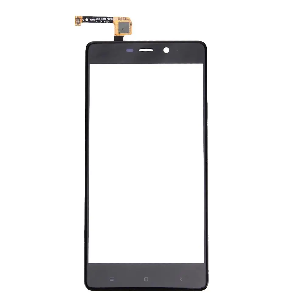 Тачскрин для Xiaomi Redmi 4 Prime сенсорный 5,0 ''ЖК-дисплей Замена стекла - Цвет: Черный