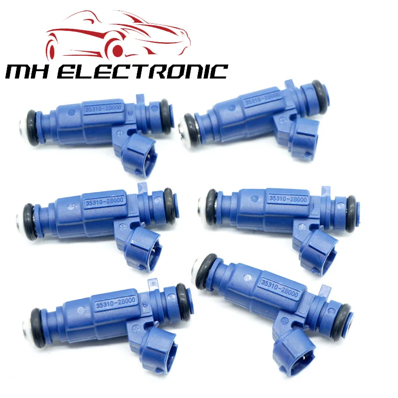 MH Электронный 6 шт./компл. топливный инжектор 35310-2B000 353102B000 для hyundai i20 i30 ДЛЯ Kia Cee'D 1,4