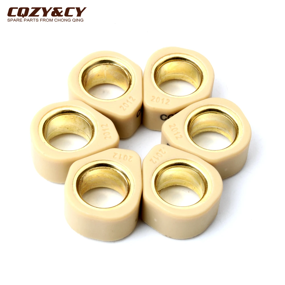 Juego De Pesos Para Variador De Motores GY6 150cc A 232cc - 14 Gramos, Forma Redonda, 18x14 Mm - Envío Rápido