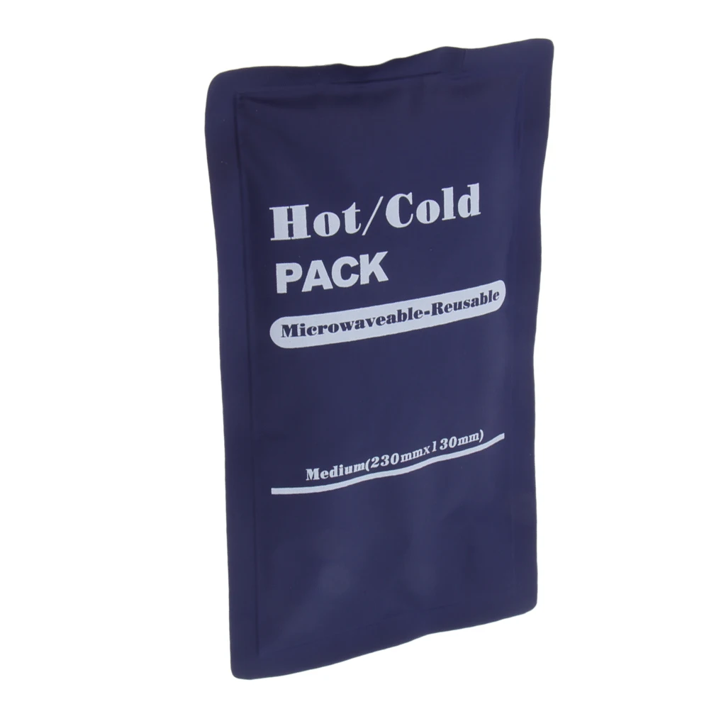 Reusable Gel Freezable Hot Cold Pack Ice Bag For Leg Knee Injuries Headache Gel Ice Cold Compress Pack Microwavable