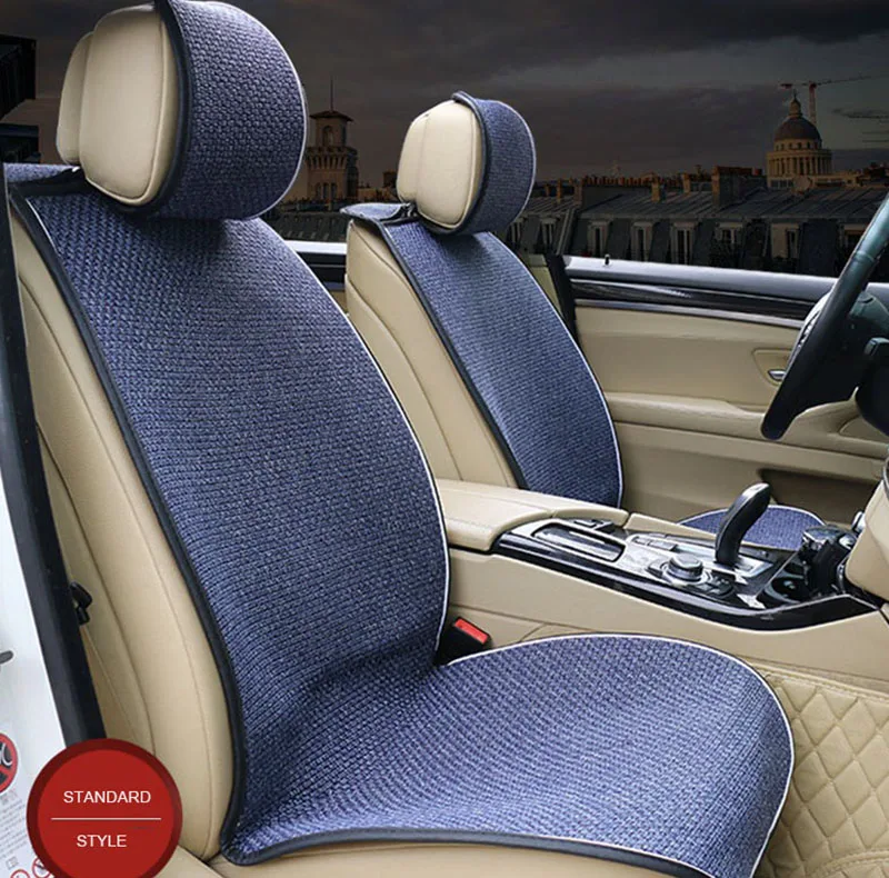 Универсальный чехол для автомобильного сиденья из льняной ткани toyota avensis t25 fiat Grand