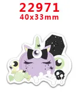 22971 30 шт hollaween характер плоское украшение из смолы PR 22886 - Цвет: 22971