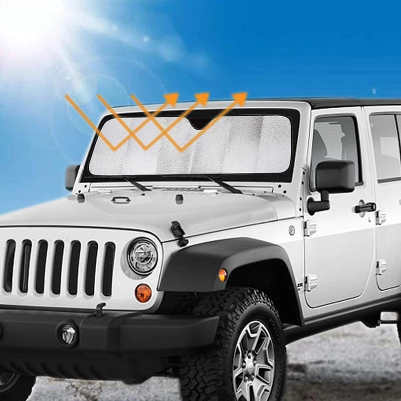 Солнцезащитный козырек для Jeep Wrangler Rubicon Sahara TJ JK JKU солнцезащитный автомобиля