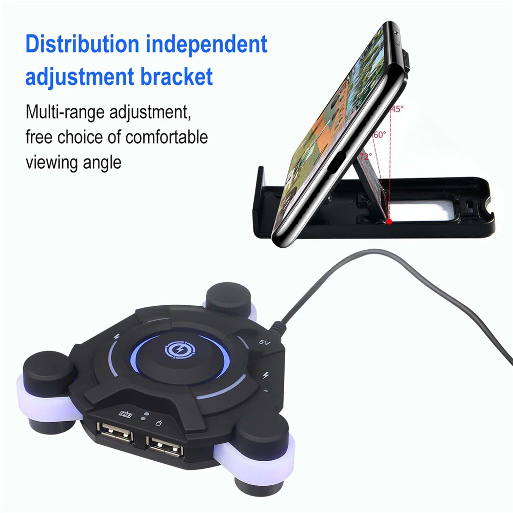  Bluetooth Gaming Converter Phone to PC Adapter for P6 PUBG Gaming Keyboard Mouse Converter Portable