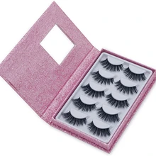 Заводской производитель на заказ Магнитная упаковка для ресниц, горячая штамповка косметическая коробка упаковка- PX2025