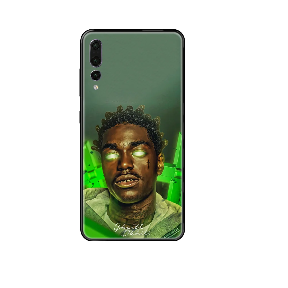 kodak black rap singer Phone case For Huawei P 8 10 20 30 Smart Plus 2019 Z Lite Pro 2017 2019 black silicone funda art prime