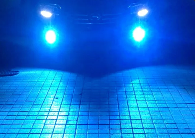 Мини Canbus автомобильный головной светильник светодиодный лампочка H11 H1 H7 H4 70 Вт 6000 К 7200LM светодиодный автоматический автомобильный противотуманный светильник двухцветная лампа 2 шт. Набор для укладки - Испускаемый цвет: ice blue light