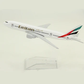 

16cm 1:400 Scale Airplanes Boeing 777-300 Emirates Airlines Airplane Model Plane Aircraft Model Collectible Decoration Gifts