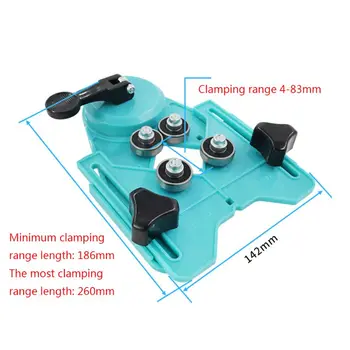 

11pcs Tile Glass Hole Openings Locator 4-83mm Drill Guide with Vacuum Sucker Bit