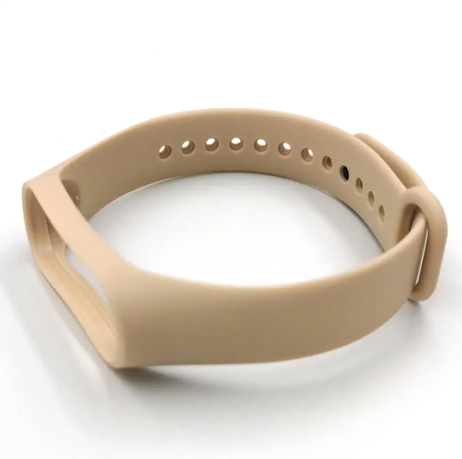 Sand Pink Браслет для xiaomi mi Band 3 4 спортивный ремешок часы силиконовый ремешок для xiaomi mi band 3 4 браслет mi band 4 3 ремешок - Color: Sand Pink
