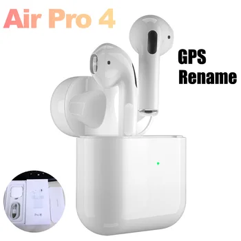 

Pro 4 TWS Wireless Headphones 5.0 True Bluetooth Earbuds Sports Earpiece 3D Stereo Sound Earphones with Charging Box