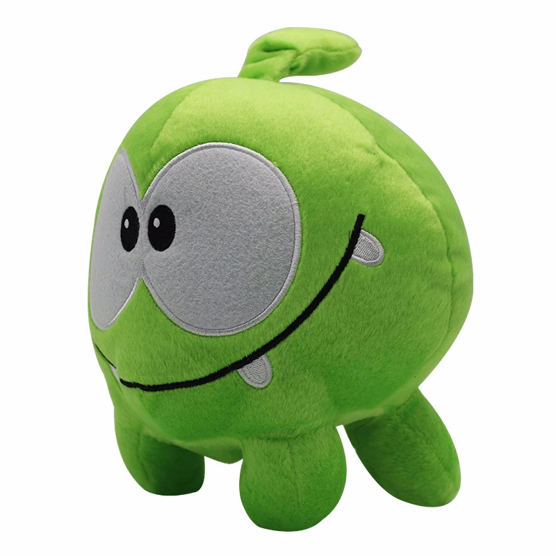 Big 20cm/28cm Cut The Rope Plush Doll Toy Cartoon Cut The Rope Om Nom Stuffed Animals Doll Frog Game Toy For Kids Birthday Gifts
