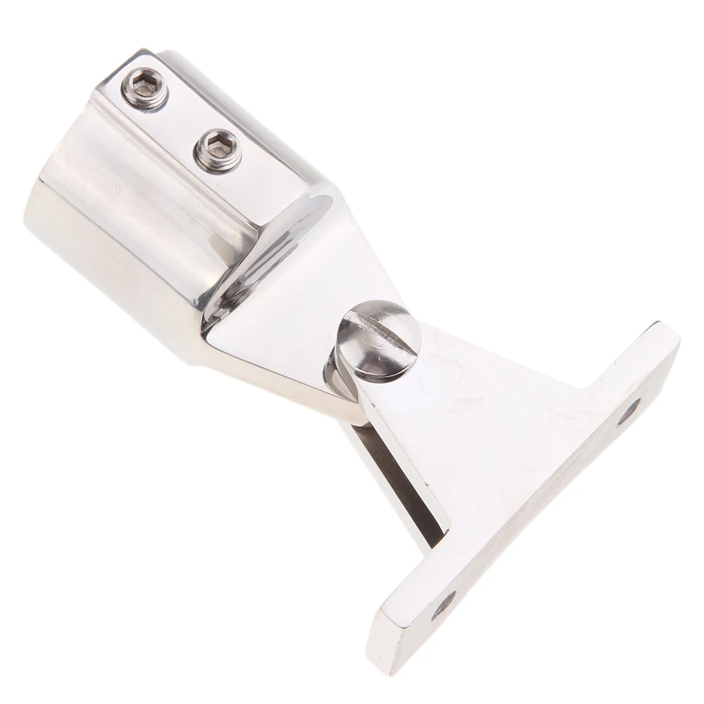 25mm / 1 inch Eye End Bimini Top Cap Deck Hinge Full 316 Stainless Steel Fitting Hardware
