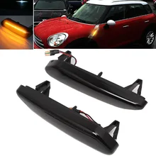 

Flowing Water Blinker LED Dynamic Turn Signal Light For Mini Cooper R60 Countryman R61 Paceman Side Marker Flashing Indicator